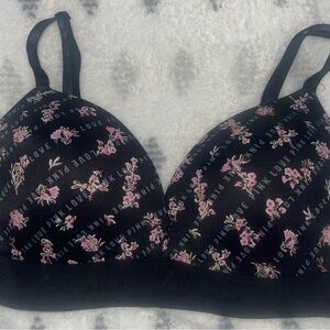 PINK Victoria's Secret Floral Wear Everywhere Wireless Push Up Bra